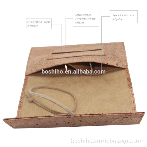 BOSHIHO Custom Smoking Pouch Leather Tobacco Pouch